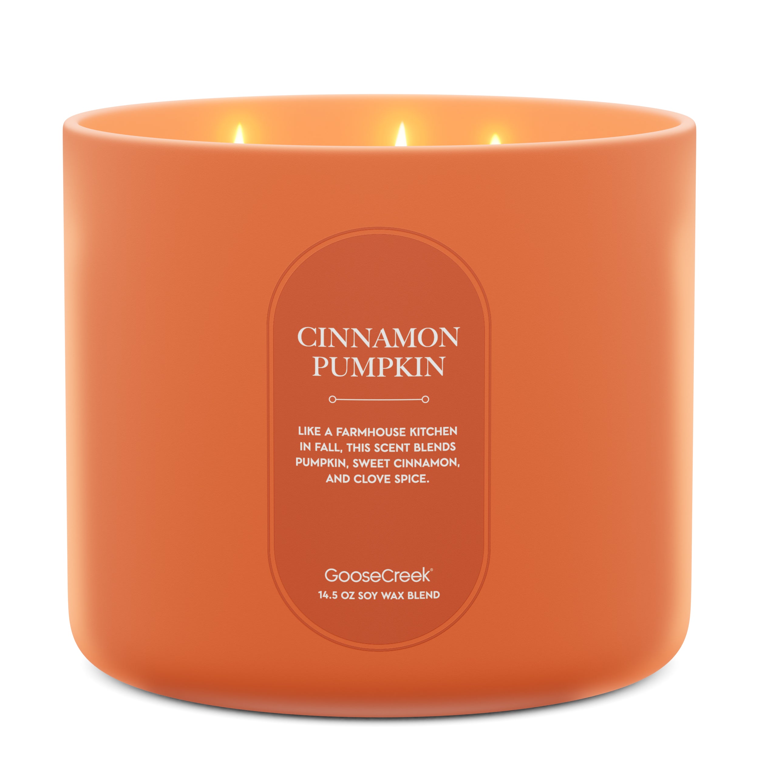 Cinnamon Pumpkin High Intensity 3-Wick 14.5oz Candle
