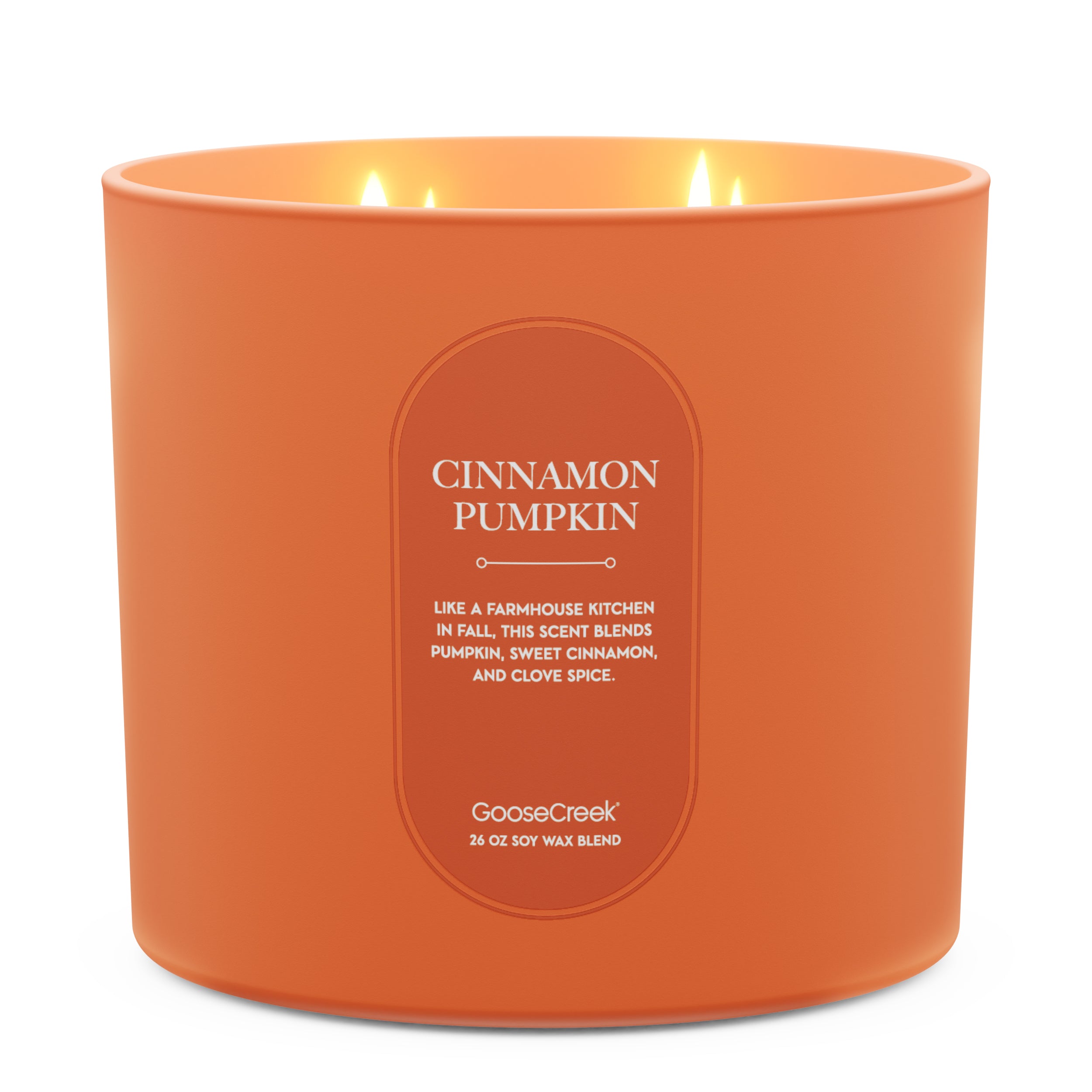 Cinnamon Pumpkin High Intensity 4-Wick 26oz Candle