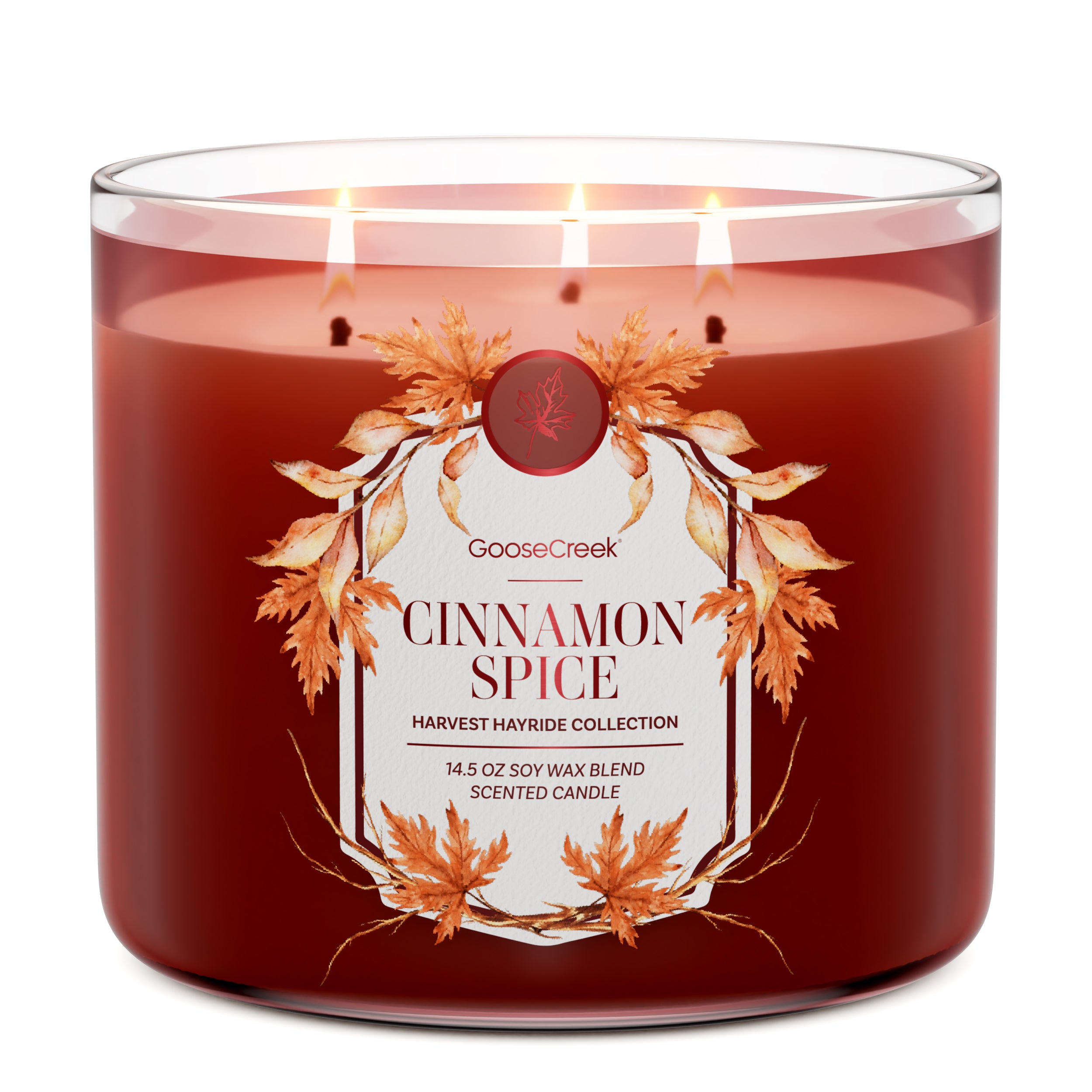 Cinnamon Spice 3-Wick Candle