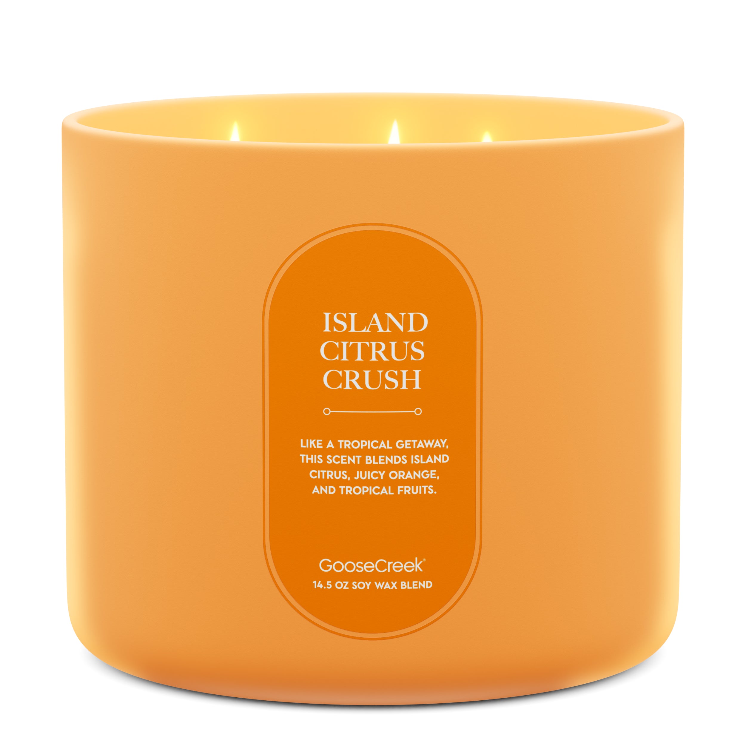 Island Citrus Crush High Intensity 3-Wick 14.5oz Candle