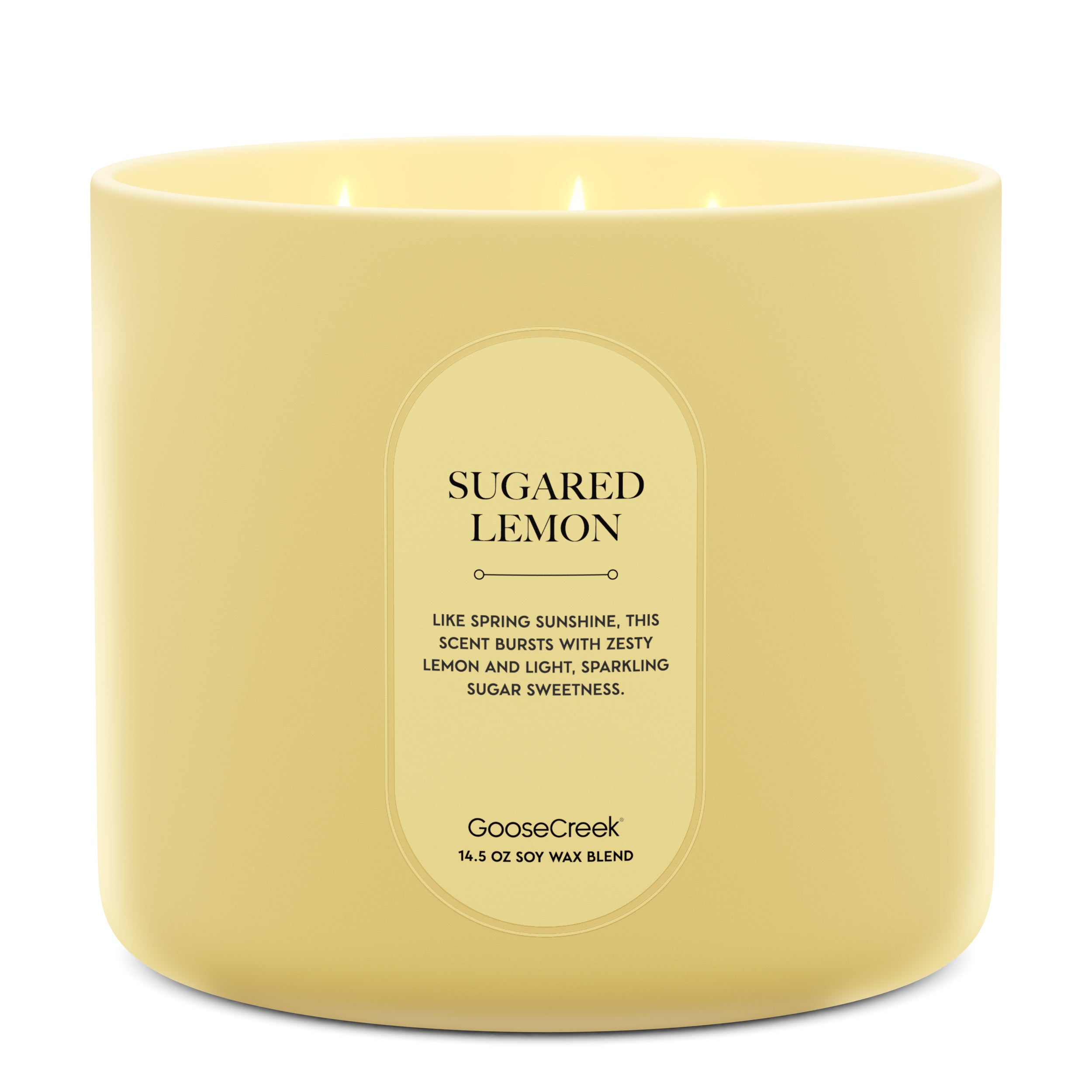 Sugared Lemon High Intensity 3-Wick 14.5oz Candle